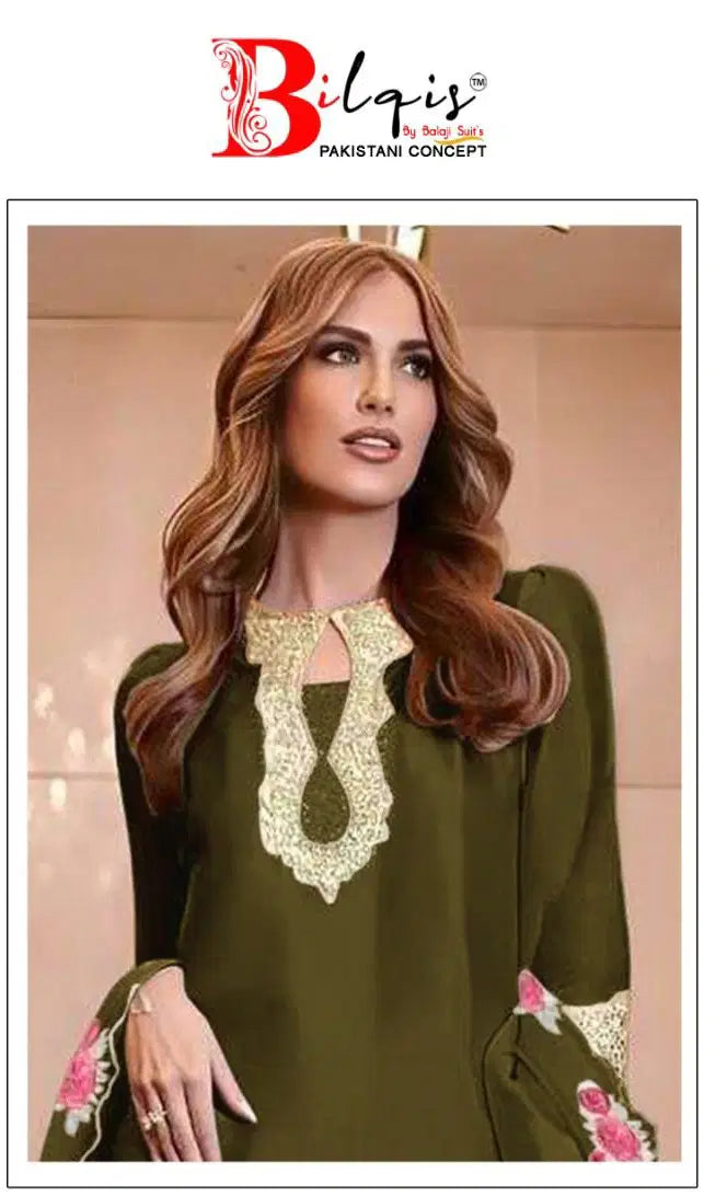 Bilqis B 284 A To D Jimmy Choo Embroidered Farsi Salwar Suit Collection