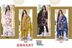 Blue Hills Amanat Rayon Embroidered Kurti With Bottom Dupatta