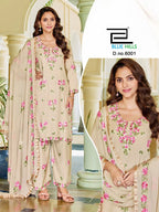 Blue Hills Jannat Vol 3 Rayon Embroidered Kurti With Bottom Dupatta