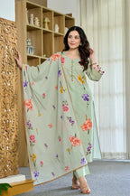 Brinda Vol 1 Chanderi Printed Kurti With Bottom Dupatta Collection