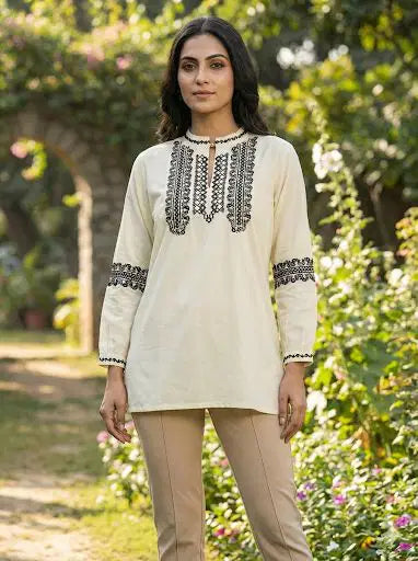 Charmi Short Top Vol 7 Rayon With Embroidered Short Top Collection