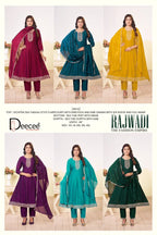 Deecee Rajwadi Vol 1 Vichitra Silk Embroidered Kurti With Bottom Dupatta