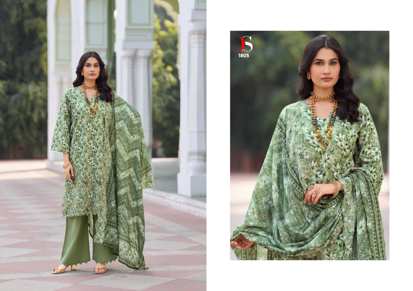 Deepsy Bin Saeed Vol 18 Readyamde Cotton Paksitani Salwar Suits