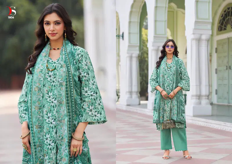 Deepsy Bin Saeed Vol 18 Readyamde Cotton Paksitani Salwar Suits