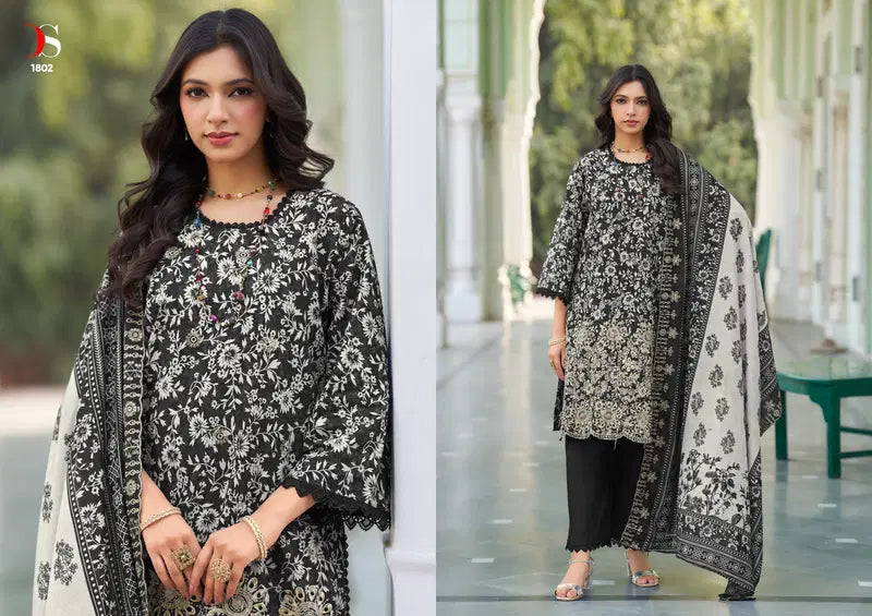 Deepsy Bin Saeed Vol 18 Readyamde Cotton Paksitani Salwar Suits