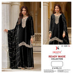 Deepsy D 3329 Readymade Fandy Satin With Heavy Beats Worked Salwar Kameez