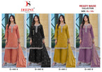 Deepsy D 3451 Readymade Fandy Satin Beats Worked Salwar Kameez