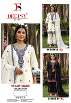 Deepsy D 3466 A And B Readymade Cotton With Embroidered Salwar Kameez