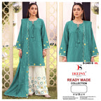 Deepsy D 3489 A To D Readymade Cotton Embroidered Salwar Kameez