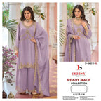 Deepsy D 3493 A To D Readymade Viscose Tissue Silk Beats Work Salwar Kameez