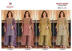 Deepsy D 3512 A To D Readymade Viscose Tissue Silk Beats Work Salwar Kameez