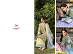 Deepsy Elaf Chikankari Chiffon Dupatta Self Embroidered Salwar Kameez Collection