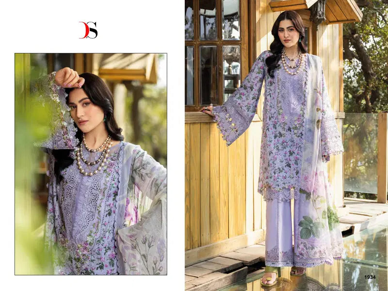 Deepsy Elaf Chikankari Chiffon Dupatta Self Embroidered Salwar Kameez Collection
