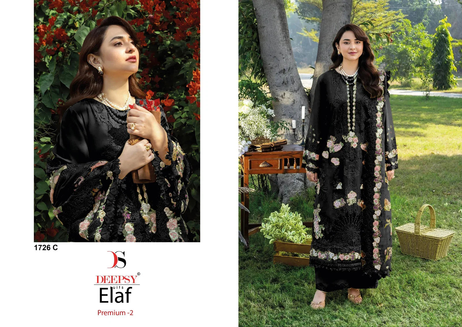 Deepsy Elaf Premium Luxury Vol 2 Lawn Cotton Embroidered Salwar Kameez