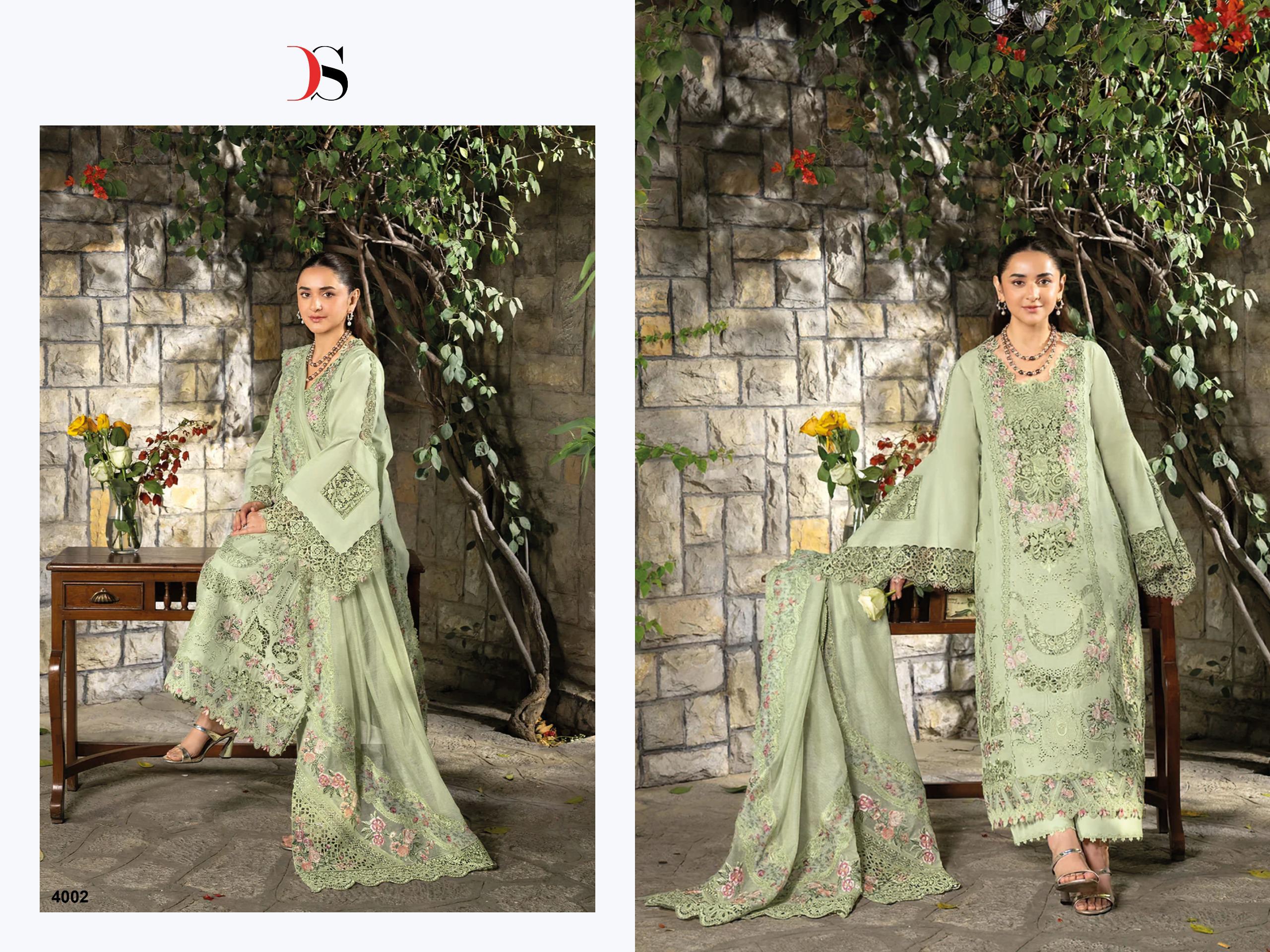 Deepsy Elaf Premium Luxury Vol 3 Lawn Cotton With Embroidered Salwar Kameez
