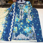 Deepsy Elaf Premium Signature Vol 2 Chiffon Dupatta Readymade Cotton Salwar Kameez