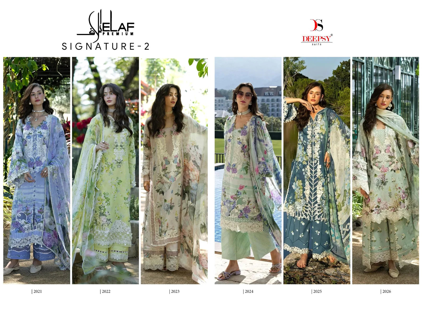 Deepsy Elaf Premium Signature Vol 2 Cotton Dupatta Cotton Salwar Kameez