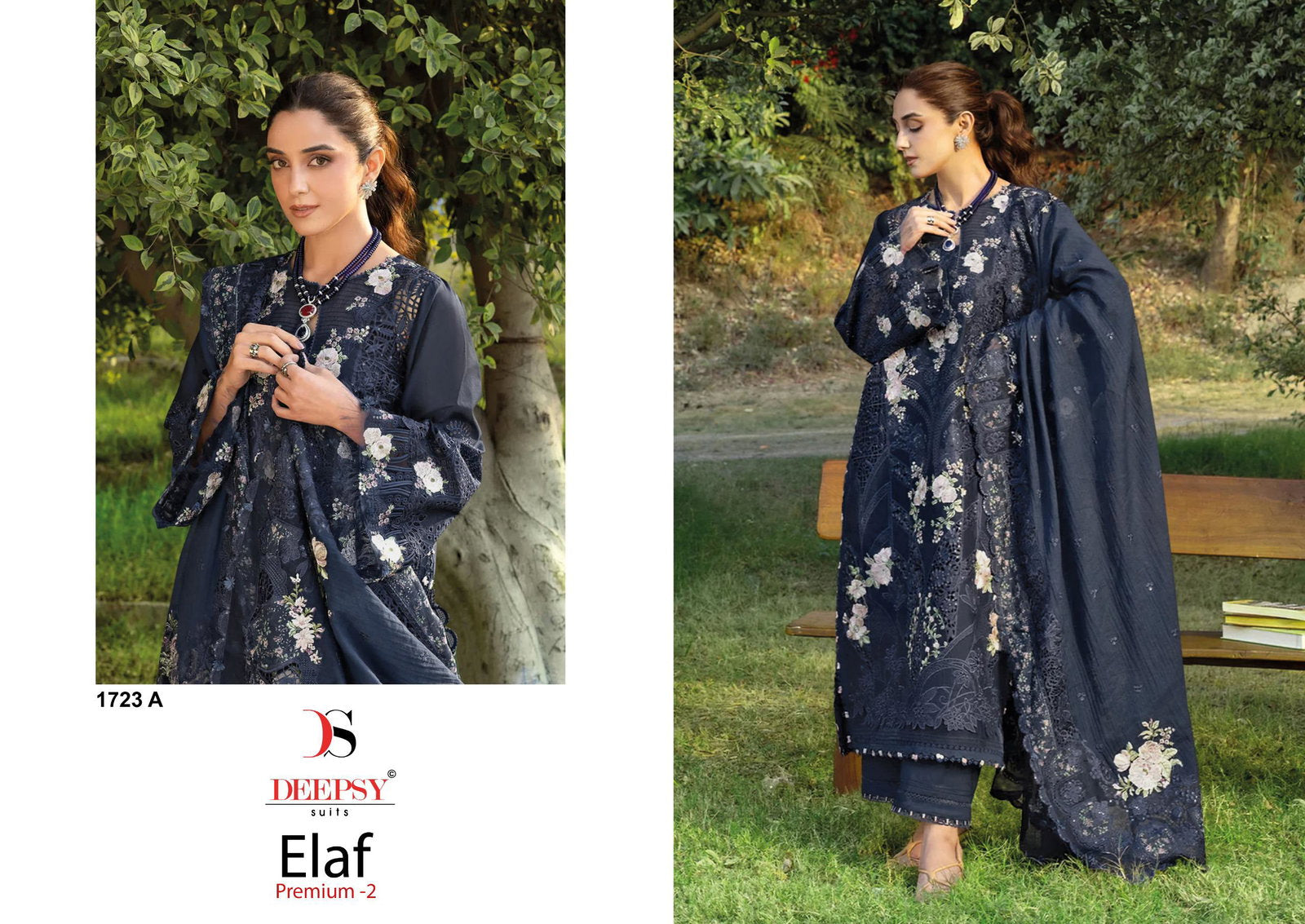 Deepsy Elaf Premium Vol 2 Cotton Embroidered Salwar Kameez