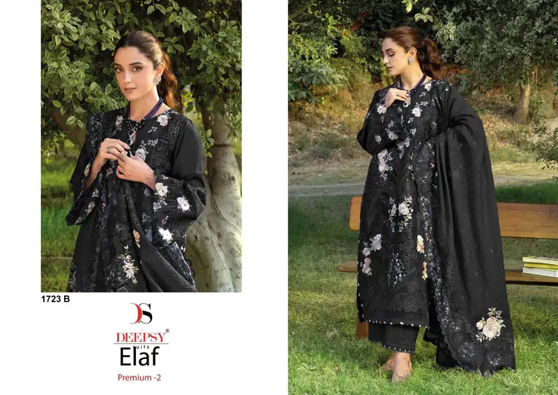 Deepsy Elaf Premium Vol 2 Cotton Embroidered Salwar Kameez