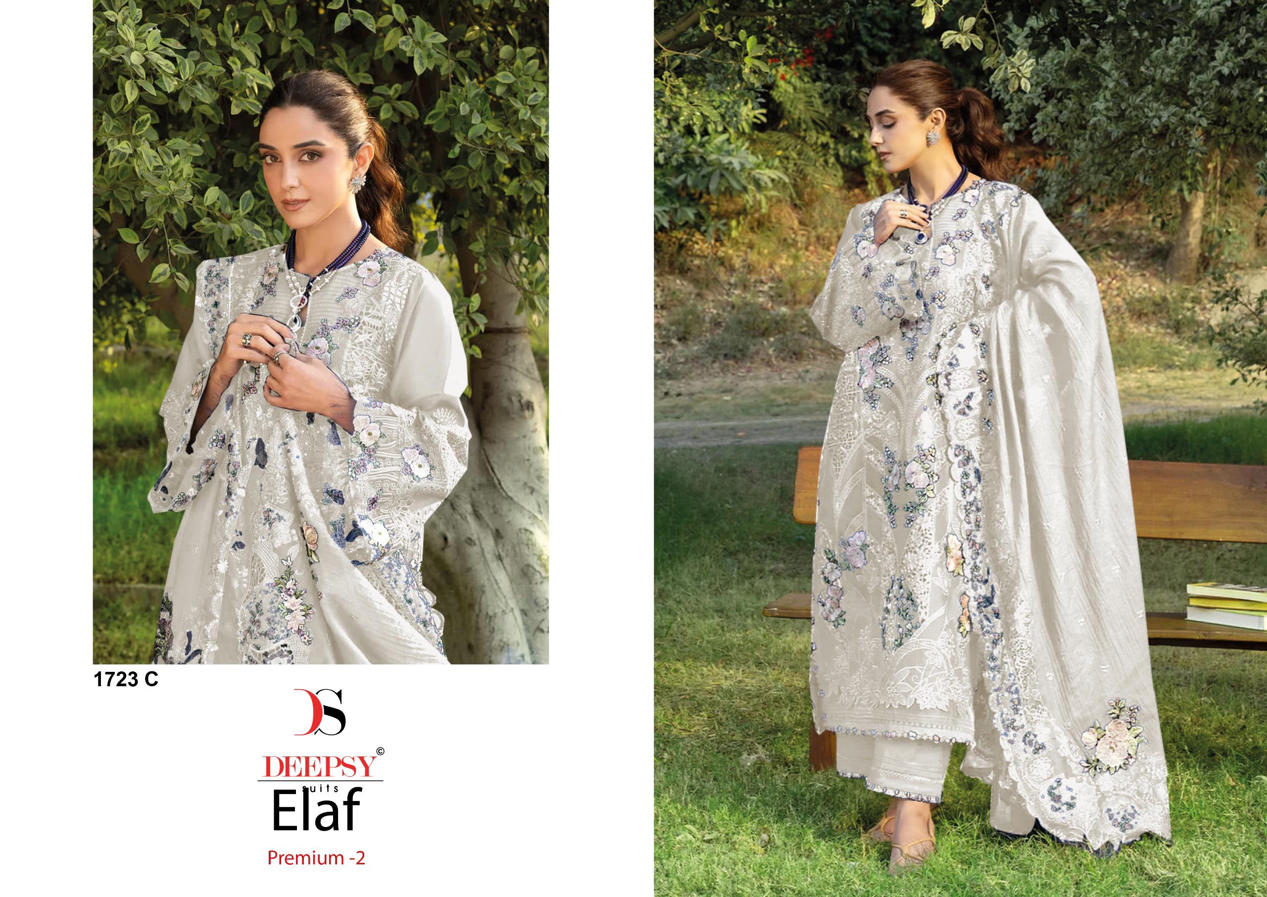 Deepsy Elaf Premium Vol 2 Cotton Embroidered Salwar Kameez