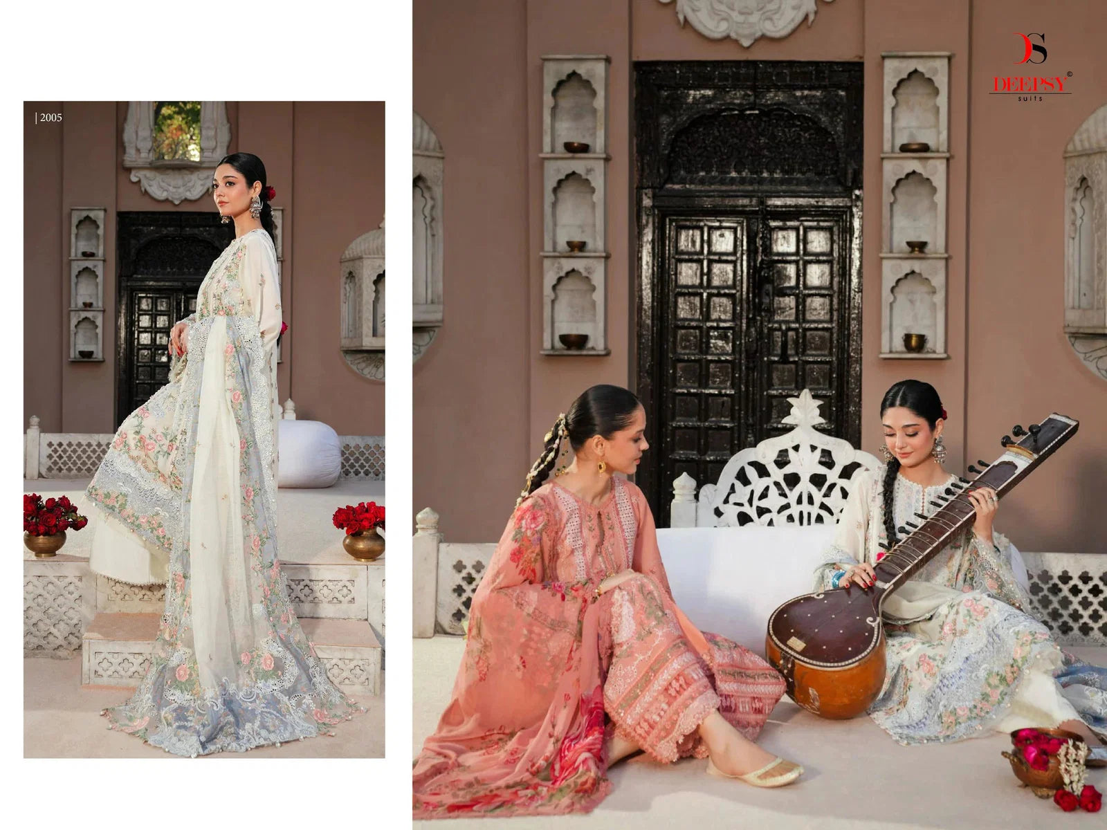 Deepsy Elaf Premium Vol 5 Cotton Embroidered Salwar Kameez