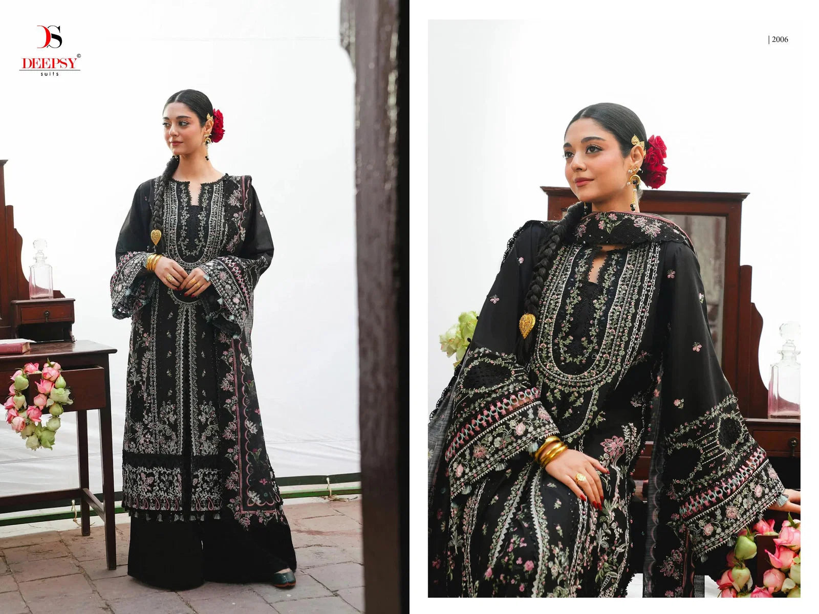 Deepsy Elaf Premium Vol 5 Cotton Embroidered Salwar Kameez