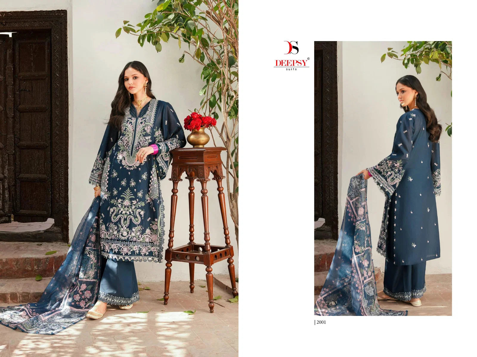 Deepsy Elaf Premium Vol 5 Cotton Embroidered Salwar Kameez
