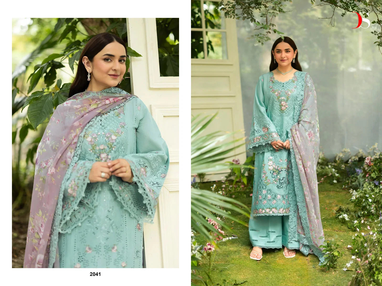 Deepsy Elaf Premium Vol 6 Lawn Cotton Embroidered Salwar Kameez
