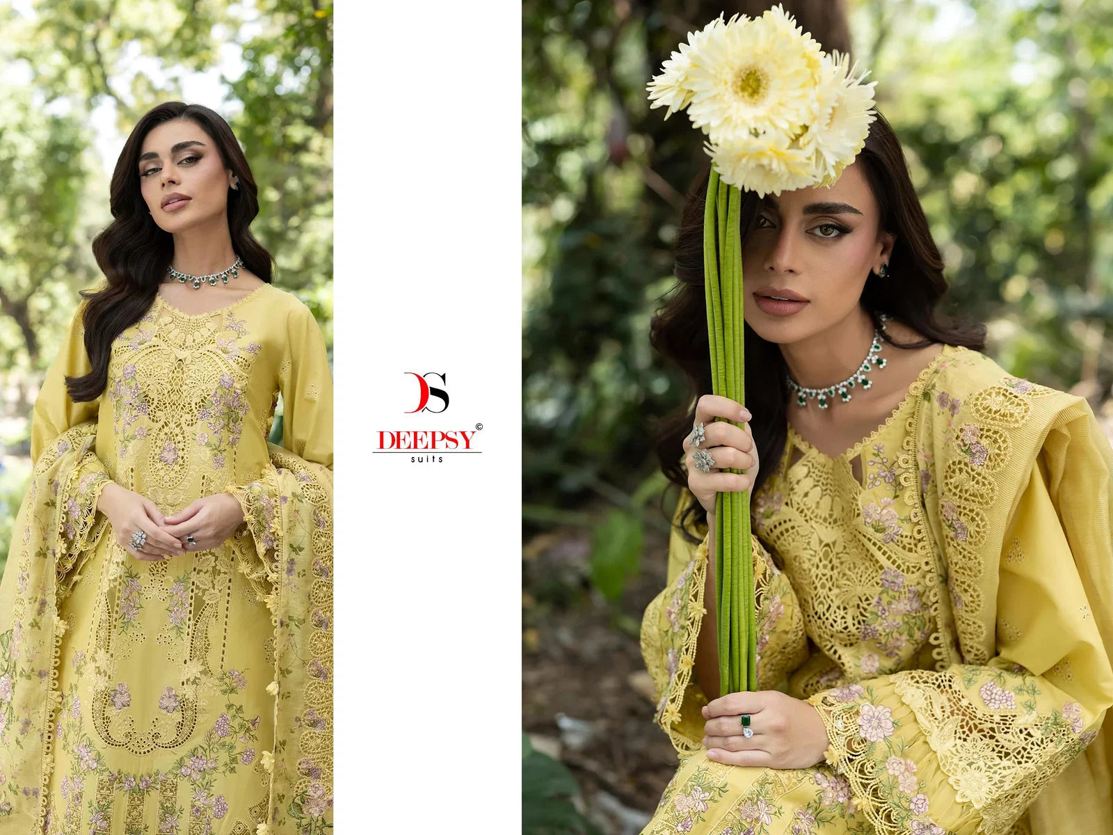 Deepsy Elaf Premium Vol 6 Lawn Cotton Embroidered Salwar Kameez