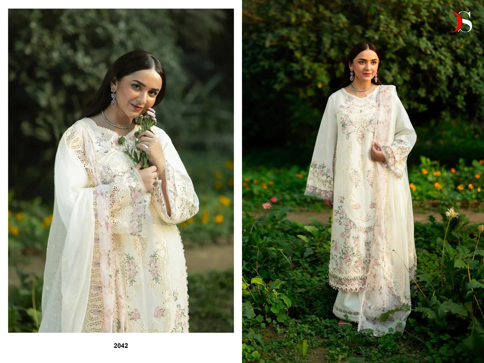 Deepsy Elaf Premium Vol 6 Lawn Cotton Embroidered Salwar Kameez