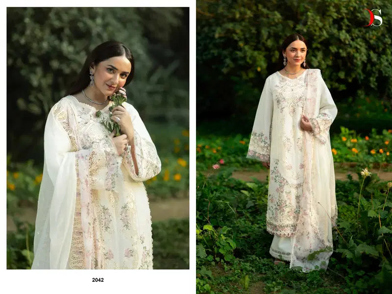 Deepsy Elaf Premium Vol 6 Lawn Cotton Embroidered Salwar Kameez