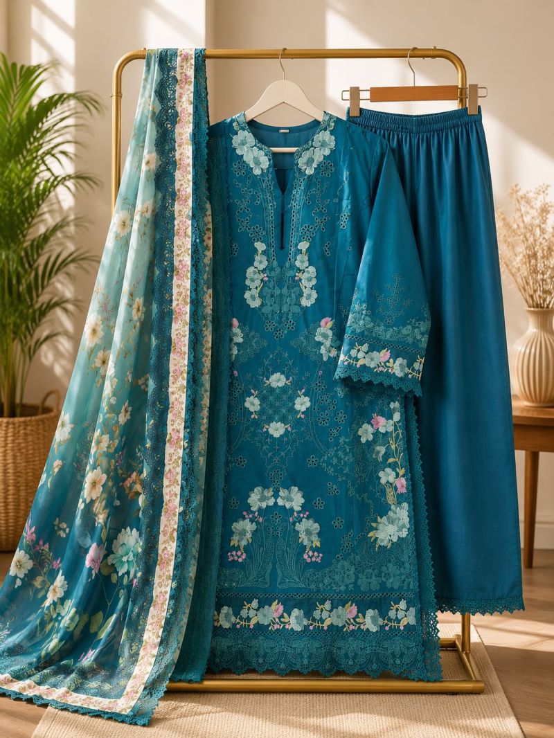 Deepsy Elaf Premium Vol 8 Readymade Cotton Embroidered Salwar Kameez