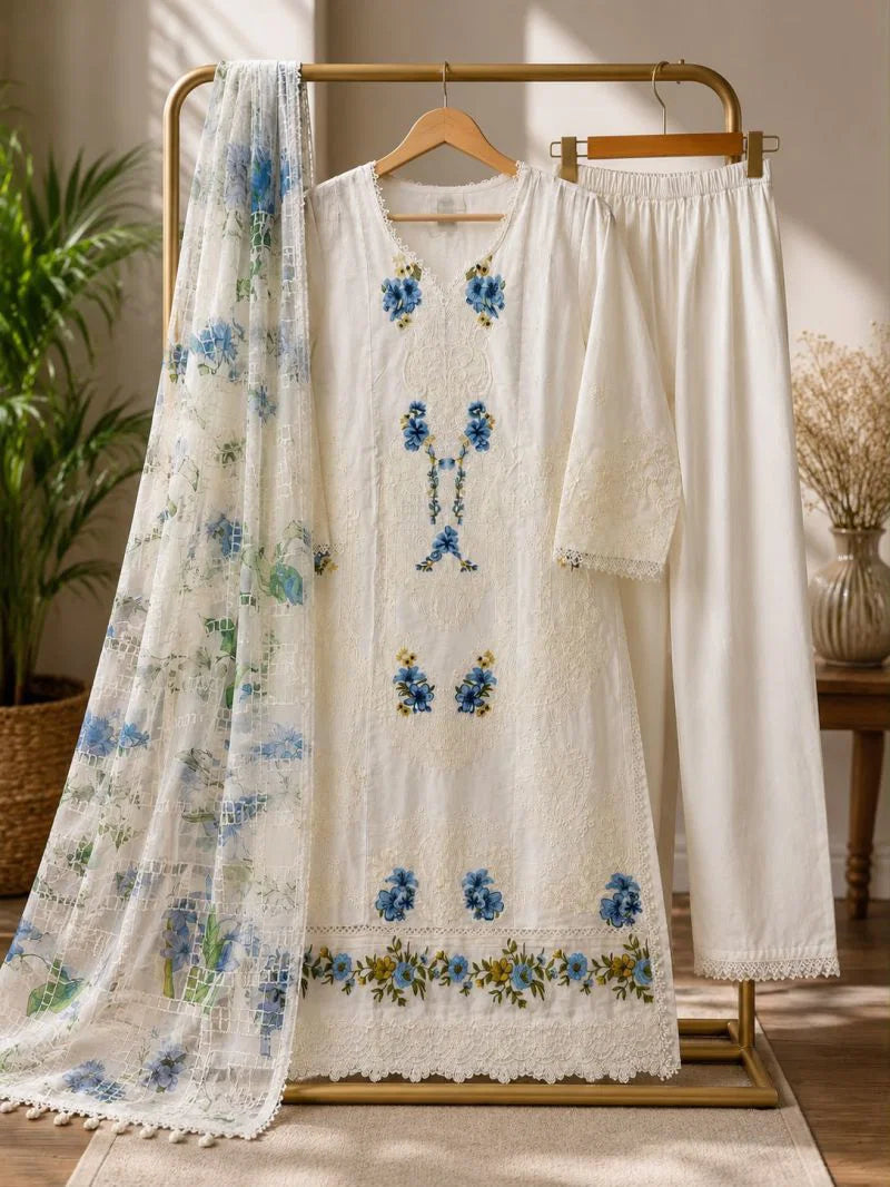 Deepsy Elaf Premium Vol 8 Readymade Cotton Embroidered Salwar Kameez