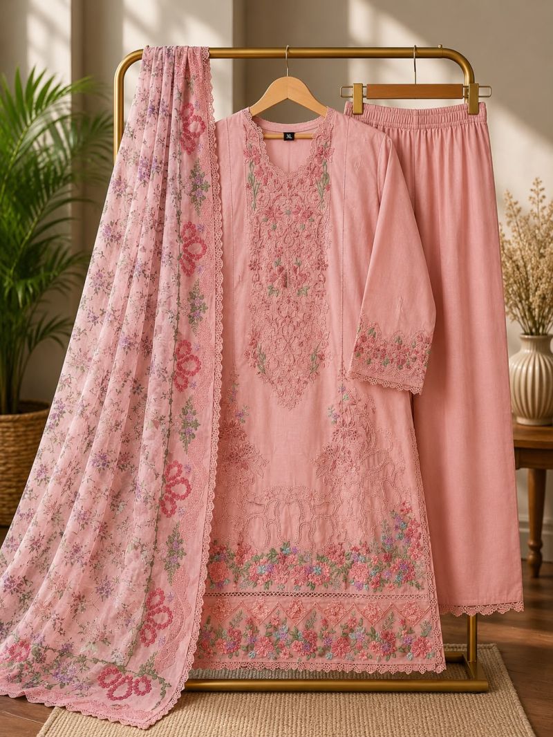Deepsy Elaf Premium Vol 8 Readymade Cotton Embroidered Salwar Kameez