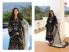 Deepsy Elaf Signature Chiffon Dupatta Cotton Embroidered Salwar Kameez
