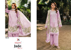 Deepsy Jade 1922 A To D Cotton Dupatta Cotton Patch Embroidered Salwar Kameez
