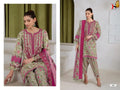 Deepsy Jade Bagh Vol 2 Chiffon Dupatta Cotton Embroidered Salwar Kameez