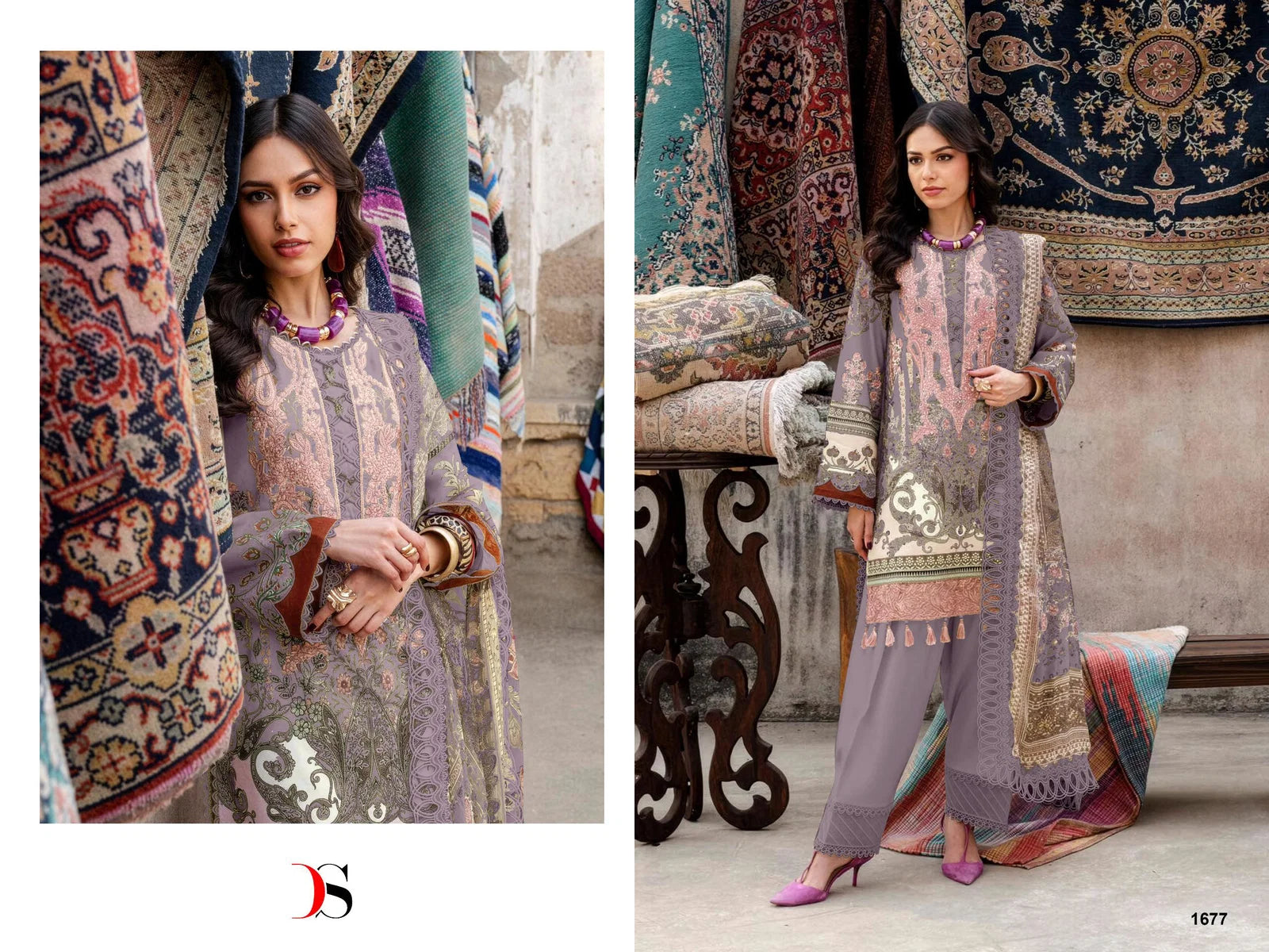 Deepsy Jade Bliss Lawn 25 Vol 4 Cotton Dupatta Cotton Pakistani Suits