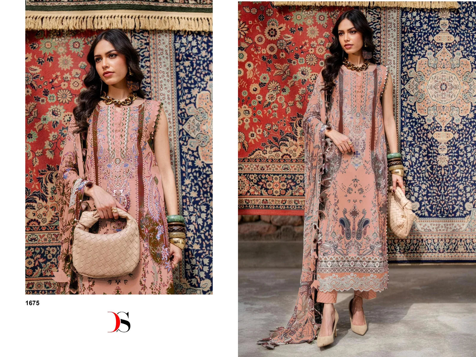 Deepsy Jade Bliss Lawn 25 Vol 4 Cotton Dupatta Cotton Pakistani Suits