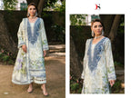 Deepsy Jade Elara Chiffon Dupatta Cotton Embroidered Salwar Kameez