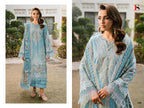 Deepsy Jade Elara Cotton Dupatta Cotton Embroidered Salwar Kameez