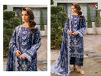 Deepsy Jade Elara Vol 2 Chiffon Dupatta Cotton Embroidered Salwar Kameez