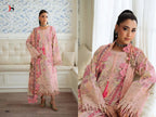 Deepsy Jade Flora Premium Chiffon Dupatta Self Embroidered Salwar Kameez