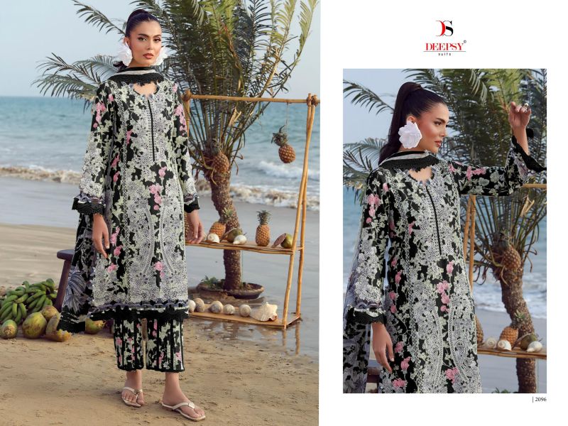 Deepsy Jade Flora Vol 2 Cotton Dupatta Cotton Pakistani Salwar Kameez