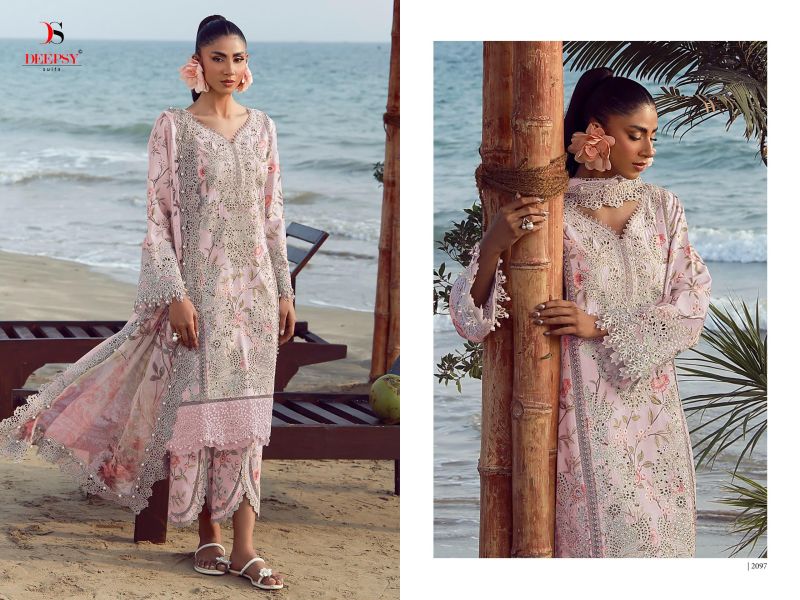 Deepsy Jade Flora Vol 2 Cotton Dupatta Cotton Pakistani Salwar Kameez