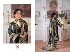 Deepsy Jade Jal Insert Nx Chiffon Dupatta Cotton Pakistani Salwar Kameez