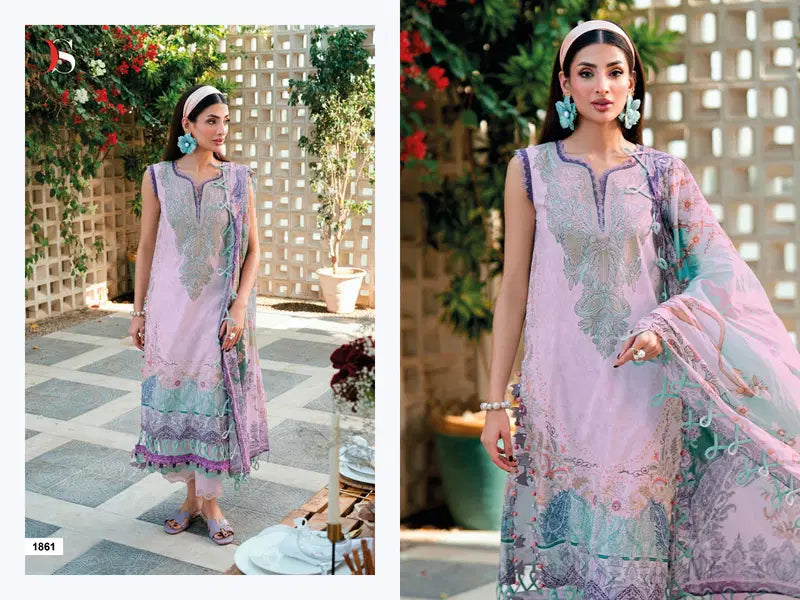 Deepsy Jade Urban Lawn Vol 9 Cotton Dupatta Cotton Pakistani Salwar Kameez