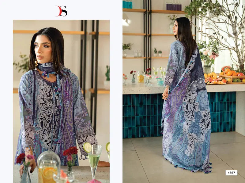 Deepsy Jade Urban Lawn Vol 9 Cotton Dupatta Cotton Pakistani Salwar Kameez