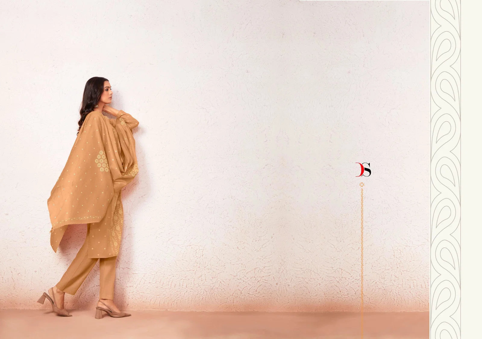Deepsy Kasti Cotton With Hand Embroidery Work Pakistani Salwar Kameez
