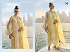 Deepsy Maria B 1911 To 1916 Chiffon Dupatta Cotton Salwar Kameez